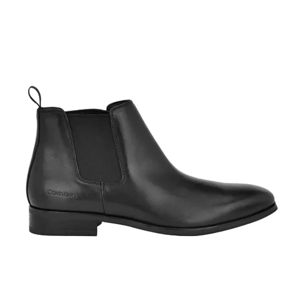 Calvin Klein Men's Donto Slip-On Pointy Toe Boots